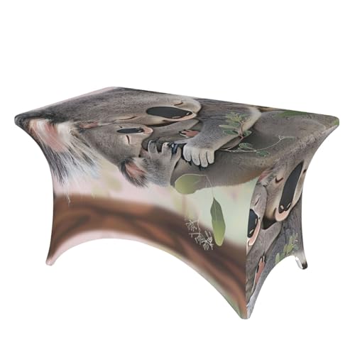 Nappe imprimée koala mignon de 1,2 m lavable de haute qualité