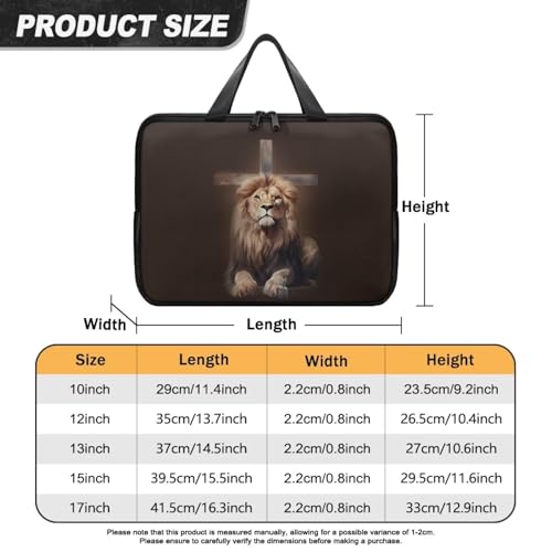 Funda portátil para laptop Lion Cross 17 pulgadas miniatura 7
