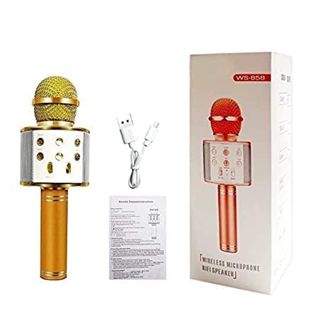 Image of Seraphic Wireless Bluetooth Microphone for Kids - Karaoke Singing Mic with Speaker - Ktv Karaoke Bluetooth Mic / - Assorted Colours