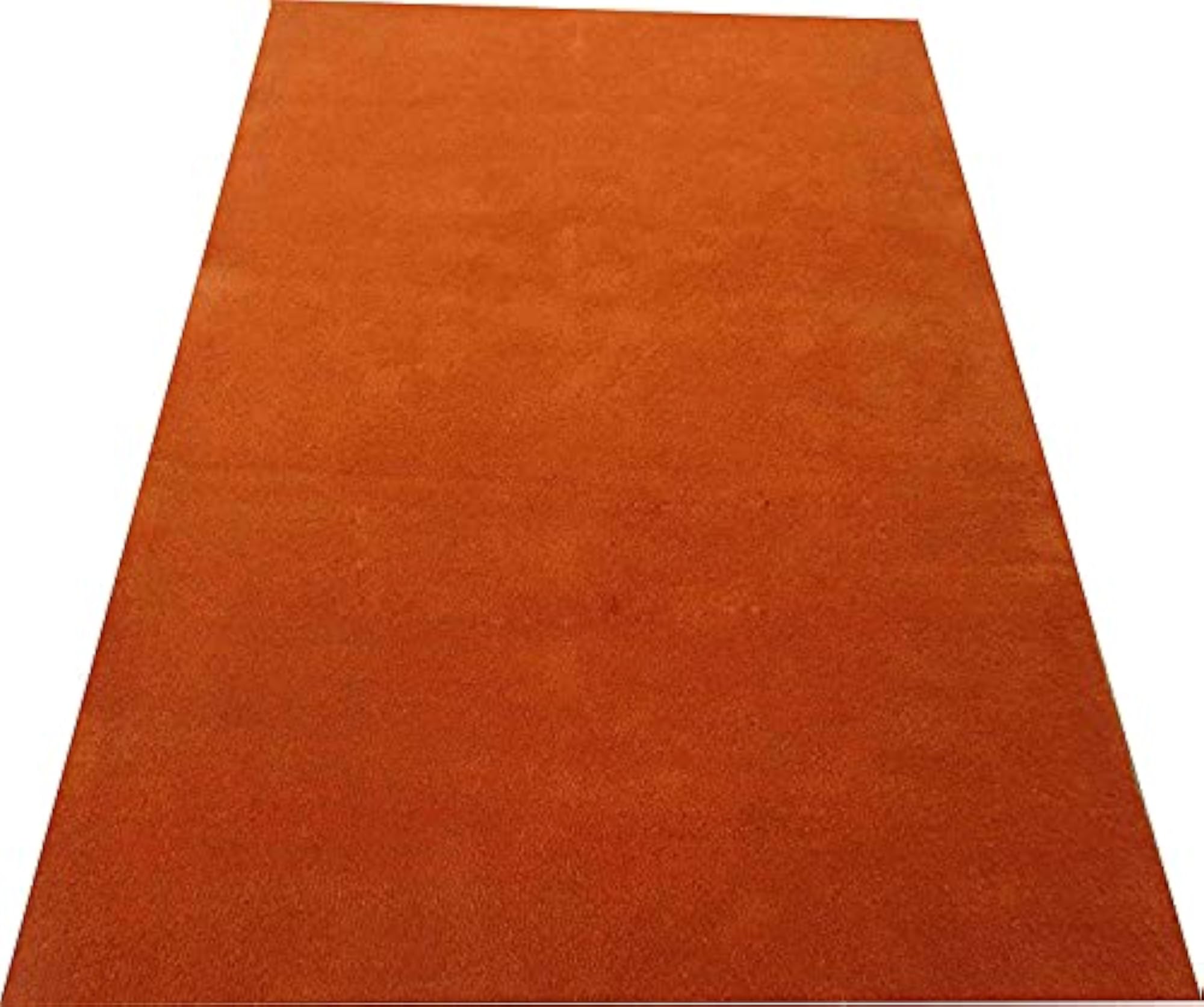 Super Soft Pure Woolen Handmade Plain Rug, 2x6 Feet