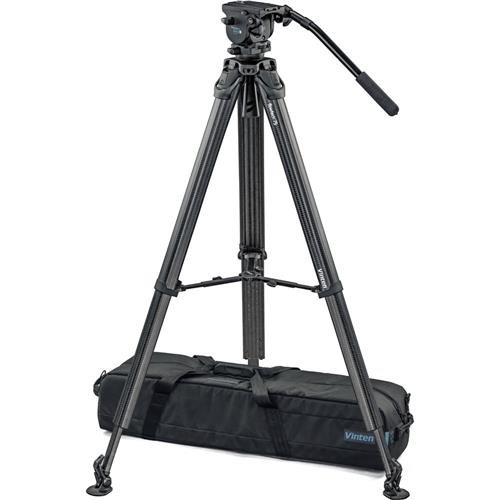 Vinten System Vision Blue 3 FT MS Fluid Head with Flowtech 75 Carbon Fiber Tripod