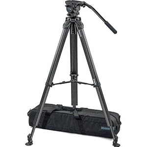 Vinten System Vision Blue 3 FT MS Fluid Head with Flowtech 75 Carbon Fiber Tripod