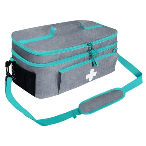 Trousse médicale vide étanche pour ranger toutes vos fournitures d'urgence sans encombre