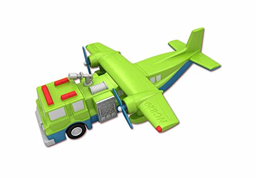 Magnetic Mix or Match Vehicles 3 Toy Play Set, 9 Pieces