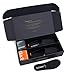 ELEWERT® - NATURAL-W1-BLACK-ORANGE-II - Zapatillas para casa, Confort, Unisex, Interior, Exterior, Suela...