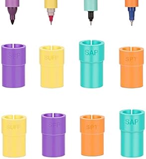 Pens Adaptors for Cricut (Explore Air Air 2 Maker) - 8 Pack Pen Adaptors Work with (Sharpie Pens Markers) Compatible with Cricut (Explore Air Air 2) Pens Adapter Tools Holder Accessories
