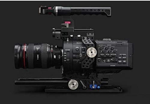 GOWE 19mm Rod Camera Rig Shoulder Mount for camera Baseplate Cage