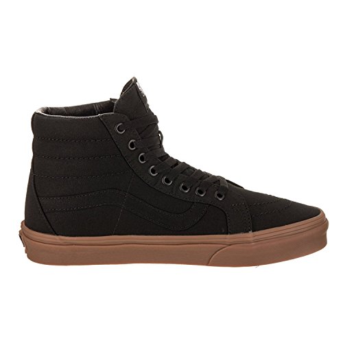 Vans Vans Unisex SK8-HI Shoes Canvas Gum Black/Light Gum Size M 12