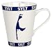 Produktbild osters muschel-sammler-shop Expresso Tasse  Kaffeebecher  Teebecher  blau-Weiss  Syltmotiv  Motiv Sylt  Sylter Becher  Strandtasse-Becher, All Over (Becher 300ml)