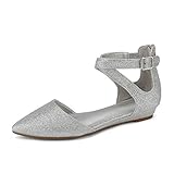 plain white flats shoes Premium Latex Cushioned Foot-Bed, for Ultimate Comfort