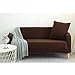 Pokrowiec na sofę (1/2/3/4 siedzenia) rysunek elastyczna tkanina pokrowiec ochronny do salonu pełny przeciw roztoczom i zmarszczkom (kolor: Brązowy, rozmiar: 235 * 300 cm)