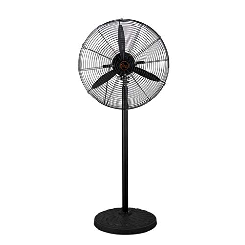 OWOHYG Ventilador eléctrico de pie, Ideal para Uso doméstico e Industrial. Potente Ventilador de bocina con Gran Volumen de Aire. 3 tamaños (75 cm).
