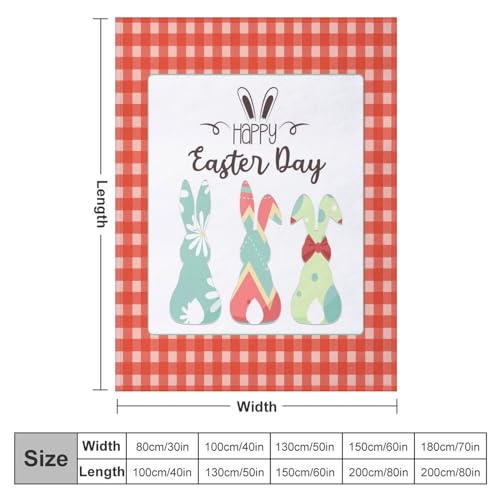 Couverture de lit douce Happy Easter pour entourer vos enfants de tendresse - 3