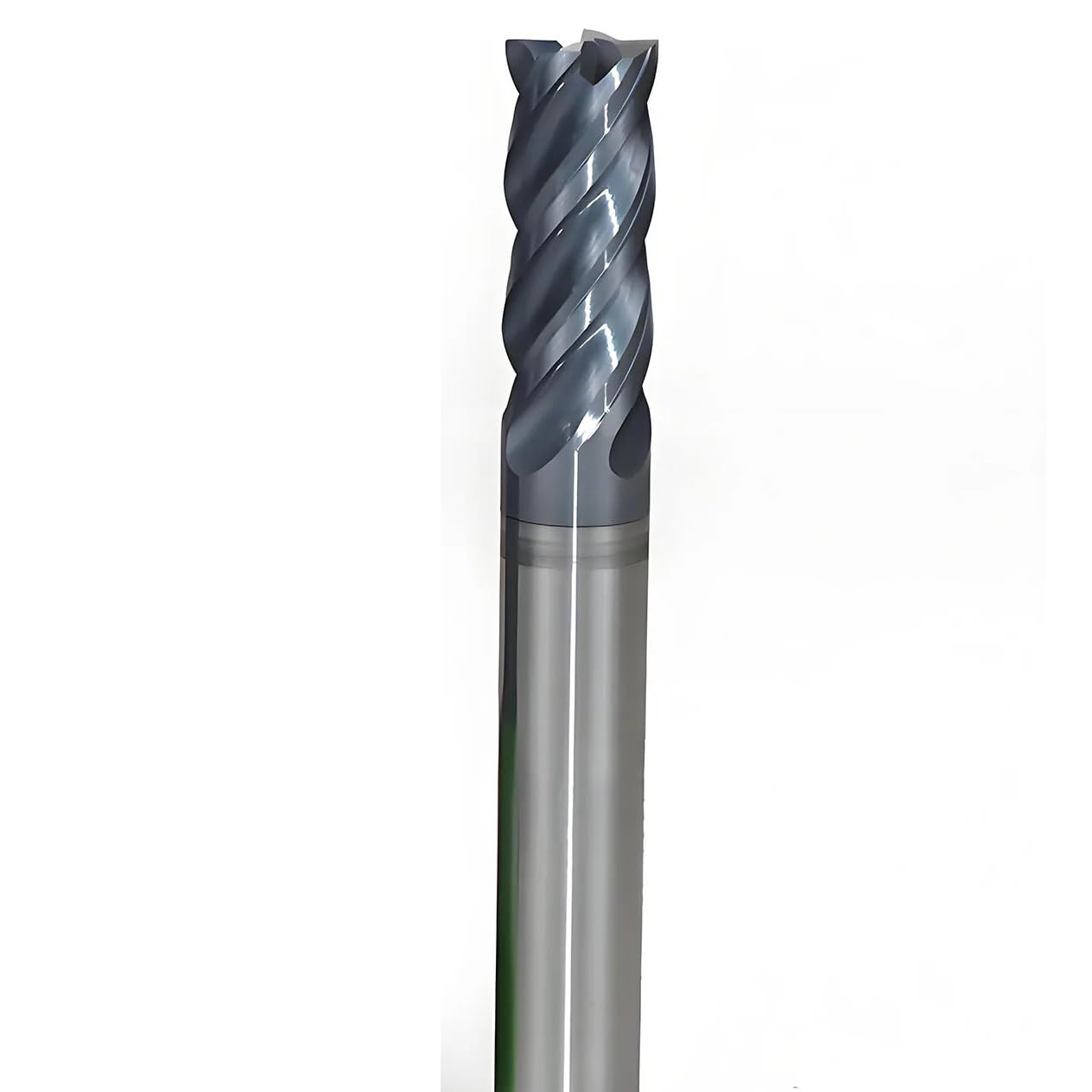 1 pz. Fresa for telaio a 4 taglienti HRC65 Frese in carburo CNC da 6 mm, 8, 10, 12, 16, 20(D12X36X75L)