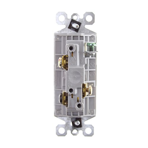 Pass & Seymour Legrand Tm873-La Decora Switch, 3-Way, 15A, 120V Almond (10 Pack) #TOP28