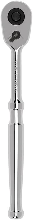 Chave catraca TEKTON com acionamento de 9,5 mm e 15,24 cm, corpo compacto, 90 dentes e liberação rápida SRH11506