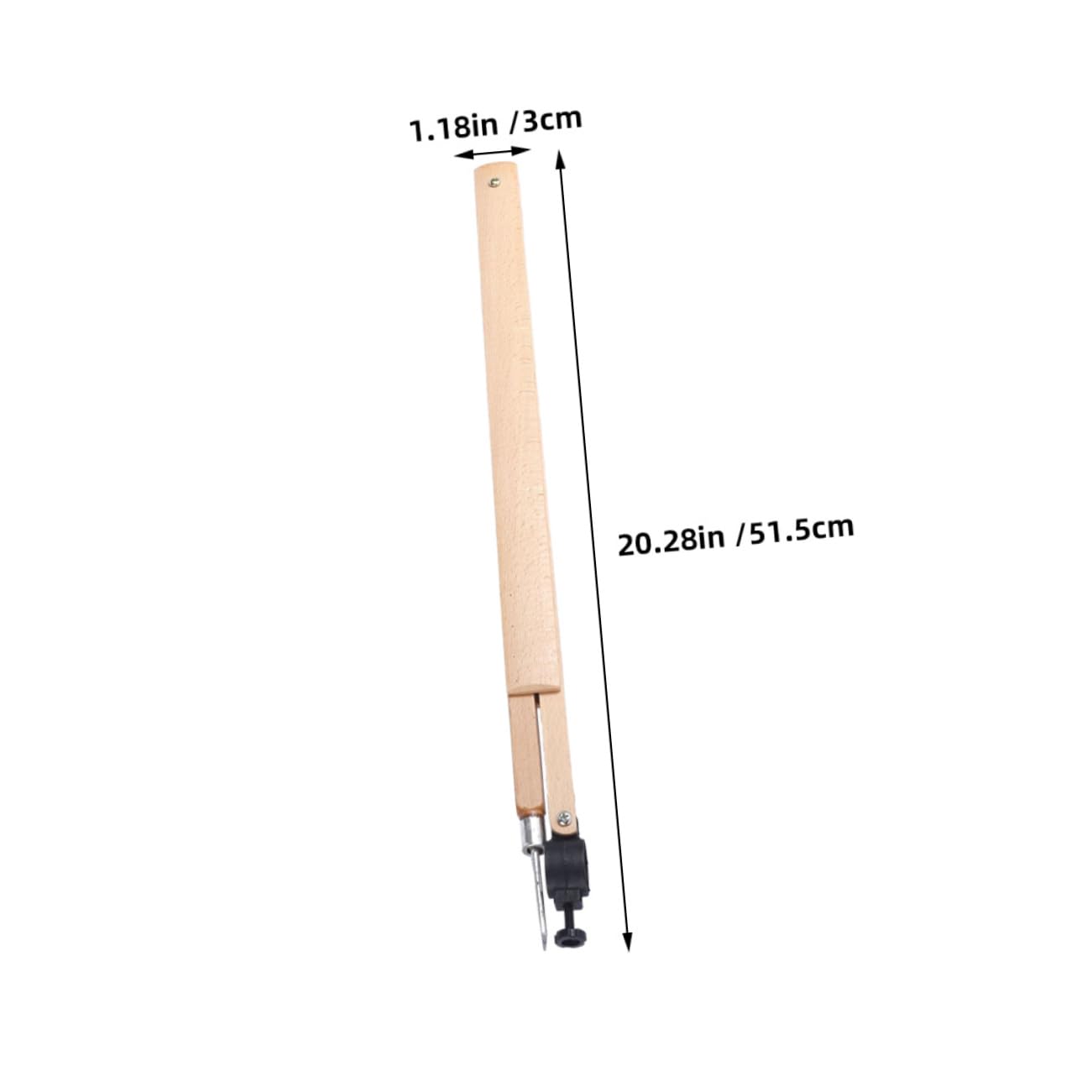 NUOBESTY 5 Piezas De Brújula De Madera Herramienta De Enseñanza De Matemáticas Brújula De Enseñanza De Matemáticas Herramienta De Enseñanza Para Profesores Brújula De Pizarra Para