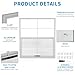 2 Pack 24x27 Inch Sliding Shed Windows - White Aluminum Frame, Acrylic Panels & Insect Screen - Flush Mount Vent for Chicken Coops, Barns, Playhouses