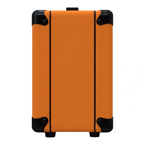 Liquid Audio Orange PPC108 1x8 Closed Back Speaker Cabinet Bundle with 10ft Instrument Cable (Orange + 10ft Cable)
