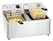 Produktbild Bartscher Elektro-Doppel-Fritteuse SNACK IV 2x 8 Liter Gastronomiebedarf