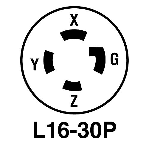 Legrand-Pass & Seymour L1630P 30A 3P4W 480V T/L Plug by Pass & Seymour - Image 3
