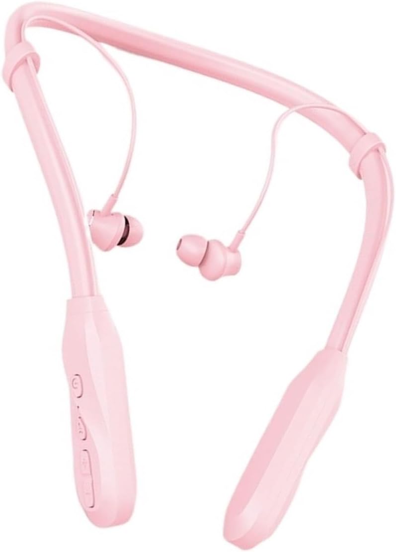 Compatible for Bluetooth Headset Heavy Bass Magnetic Wireless Headphones 5.1 Sports Music Stereo Waterproof(Green)