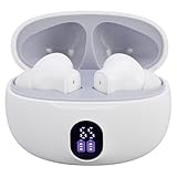 MENDUNER Traductor  ohrphones, Traducteur  ephones sans Fil 5.3 en Temps Réel avec Processus de Charge pour la Musique (White)