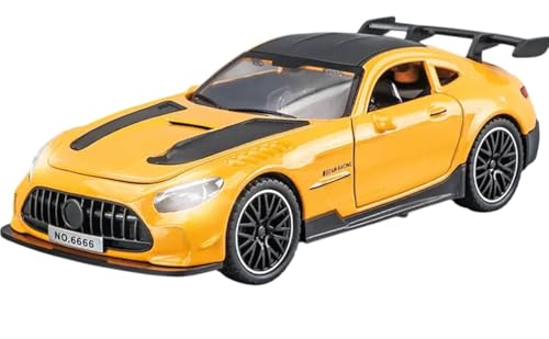 Image of Magicwand 1:32 Scale Die-Cast Metal AMG-GT3 Car with 4 Openable Doors,Pull Back Action,Blinking Lights【Pack of 1】【Colors as Per Stock】