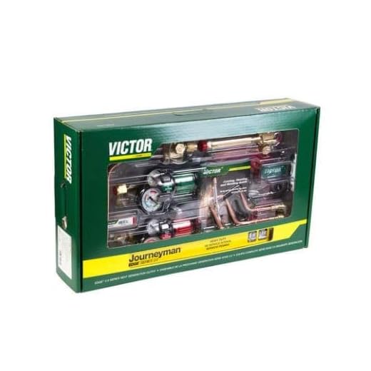 Victor 0384-2101 Journeyman Torch Kit Set w/Regulators - Replaces 0384-2036