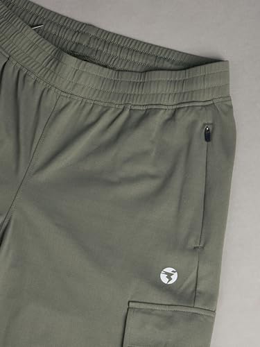 Image of Women's Polyester Regular Fit 4 Pocket Solid Cargo with SPF50+, 2 Way Stretch, UV Protection for Activewear, Regular Use
