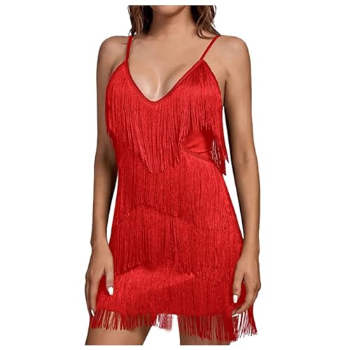 Robe décontractée à col profond pour femme pour affiner la silhouette confortablement