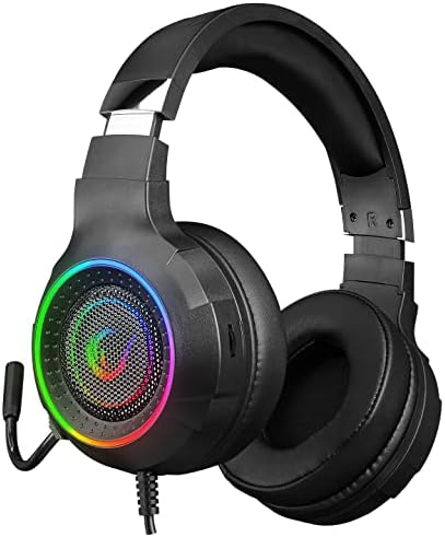 Rampage RM-K56 SPECTER Siyah USB 7.1 Rainbow Ledli Gaming Mikrofonlu Oyuncu Kulaklığı - Görsel 2