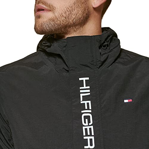 Image of Tommy Hilfiger Men's Retro Lightweight Taslan Popover Jacket