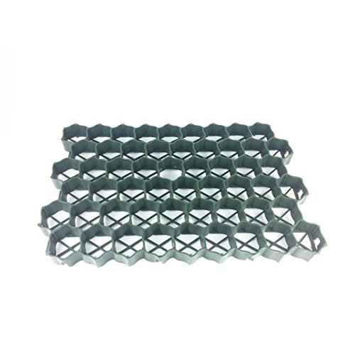 Preisvergleich Produktbild Rasengitter Kunststoff Rasenschutzgitter Rasenwabe Rasenmatte Gartenweg 60x40 cm