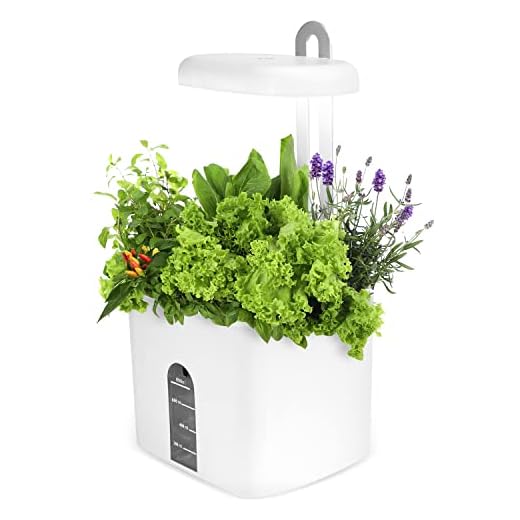 Dr Goodrow Smart Hydroponic örtträdgård – hydroponiskt system inomhus för örter och grönsaker | LED örtträdgård inomhus | hydroponiskt odlingssystem | Inomhus örtträdgård | Inomhus trädgård | Inomhus trädgård