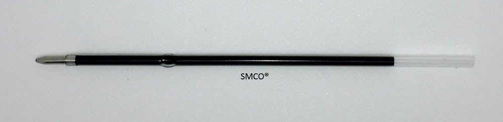 SMCO Qty 10 Reception Ball Point Pen Refills Black Ink ballpoint Length 107mm