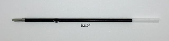 QTY 10 Q Connect Reception Ball Point Pen Refills Ink ballpoint Black Length 107mm