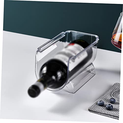 Soporte apilable para 16 botellas de vino acrílico miniatura 6