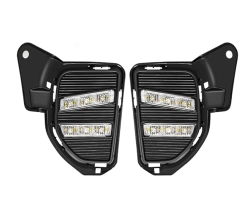 Feux de jour LED Toyota Hiace clignotant blanc jaune pare-chocs