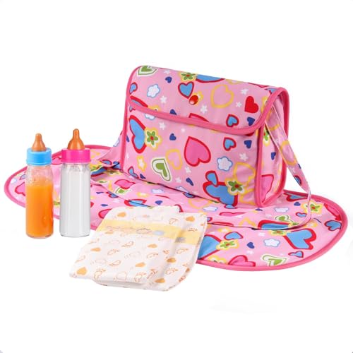 BABESIDE 5 Pcs Baby Diaper Bag Set