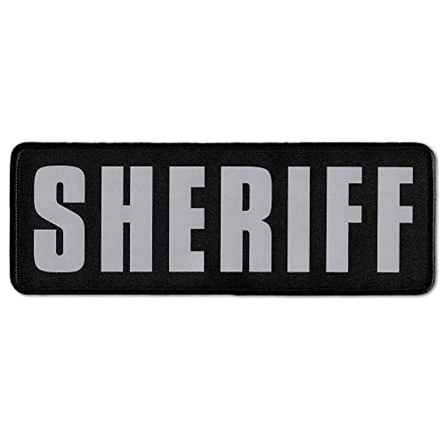 Laughing Lizards Reflective Sheriff Patch image
