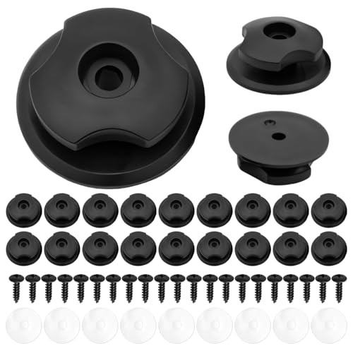 Wxgoqrcn 30 Unidades Ganchos Lona Botones Remolque Fija Tornillos Sin Marcas Material Duradero Alta Resistencia Polipropeno Diseño Ligero para Fijar Carga Equipo Redes de Remolque Transporte