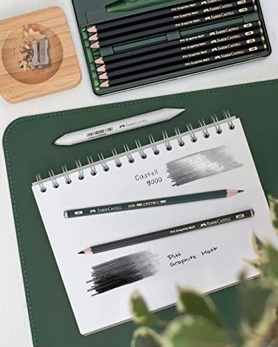 Faber-Castell Graphite Pencil Pitt Graphite Matt Tin of 6