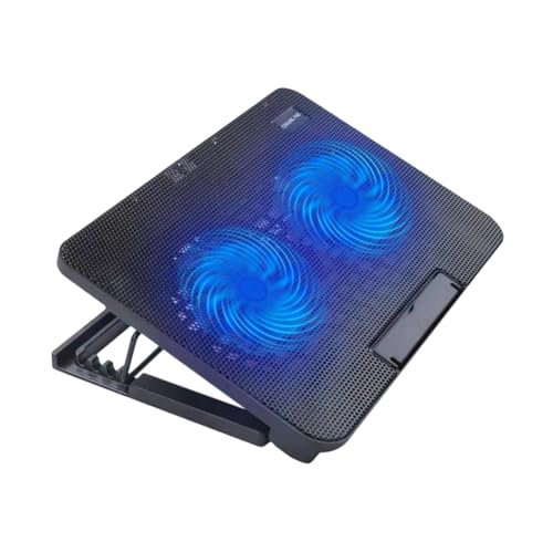Base para Laptop con 2 Ventiladores y Puertos USB miniatura 1