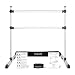 Ballet Barre Portable Double Freestanding Ballet Bar 4' Height Adjustable 29" Base Anti Slip Aluminum Light Weight Sturdy Rust and Smell Free Fitness bar with Dance Stretch Band Carry Bag for Home