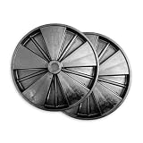 Roda Plástica Preta Menegotti 30cm Para Betoneira Prime 150L Polipropileno Cód. 24110107-2 Unidades