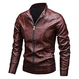 Profitez d'un entretien facile avec cette veste en cuir pour homme. Son cuir PU résistant à l'eau et facile à nettoyer garantit que cette veste en cuir pour homme conserve sa forme impeccable et son style année après année, ce qui en fait un investissement durable et résistant pour votre collection.