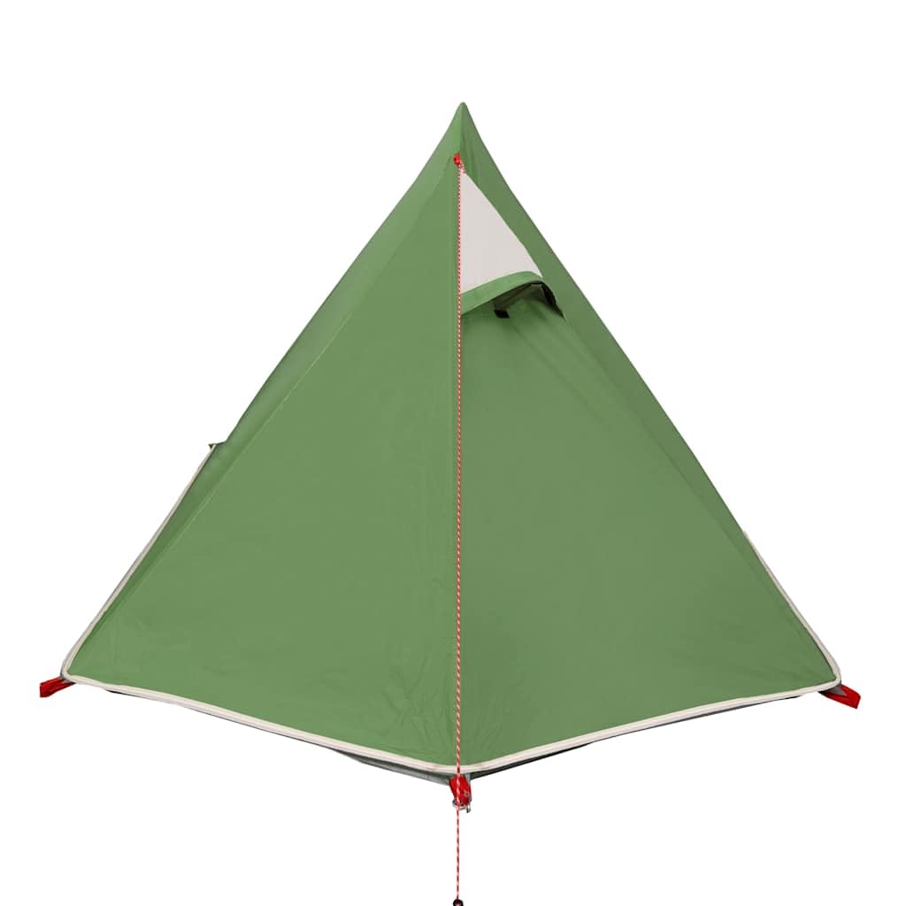 Kuppel-Campingzelt für Personen, Grün, Wasserdicht, T Polyester mit PU-Beschichtung, x x cm, Leichtes Outdoor-Zelt