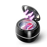 ZKSCOOL Ultrasonic Denture Cleaner Machine,Portable 42kHz with UV Light Sonic False Teeth Cleaning Kit for Retainers, Aligners, Dentures, Mouthguards, Braces, Jewelry - One Button Operation, Black