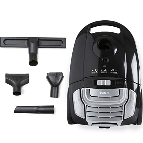 PRIMO PR505VC stofzuiger met tas, energieklasse A, zwart, 4 zakken inbegrepen. - Image 7
